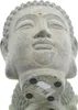 GASPER Zement Buddha Kopf Pflanzgefäß Grau gewaschen 17 cm Produktbild-Vorschau 6