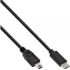 Cavo InLine® USB 2.0, da spina USB-C a spina Mini-B, nero, Anteprima dell’immagine prodotto 4