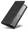 A black flip cover phone case for a Huawei P20 Lite is shown on a white background. Produktbild-Vorschau