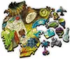 Trefl, Wood Craft, Bunte Cocktails, 500+1 Teile Holzpuzzle Produktbild-Vorschau 3