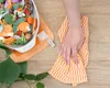 Knit Factory Topflappen Block - Ecru/Orange - 23x23 cm Produktbild-Vorschau 4