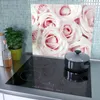 Spritzschutz Herdabdeckplatte Schneidebrett aus Glas Rosen Produktbild-Vorschau 3