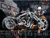 DIY 5D Diamond Painting Zubehör Untotes Motorrad, Vollrunde Produktbild-Vorschau 1