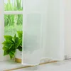 Gardinen Vorhänge Voile Gardine Transparent Dekoschal Uni Produktbild-Vorschau 6