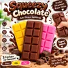 Squeezy Chocolate Quetschspielzeug Schokoladentafel - Gelb Produktbild-Vorschau 1