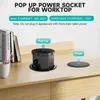 Enchufe emergente de 3 vías con puerto USB-C de 15W y Vista previa de la imagen del producto 2