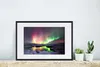 MuchoWow® MuchoWow® Gerahmtes Poster Nordlichter - Schnee - Produktbild-Vorschau 4