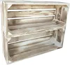 2er Set Vintage Holzkisten 50 x 20 x 15 cm massive Produktbild-Vorschau 1