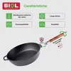 BIOL Padella profonda in ghisa da 24 cm con coperchio in Anteprima dell’immagine prodotto 3