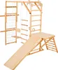 SucceBuy Indoor-Spielplatz Klettergerüst (8-in-1), Produktbild-Vorschau 1