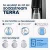 SodaStream Terra, Černá, 133 mm, 195 mm, 428 mm, 195 mm, Náhled obrázku produktu 10