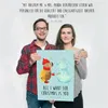 Mr. & Mrs. Panda Bild Nachtfalter Schneemann DIN A2 - Produktbild-Vorschau 4
