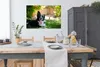 MuchoWow® Poster Hund - Gras - Tiere 120x80 cm - Bilder Produktbild-Vorschau 3