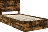 Bettrahmen Geräucherte Eiche 100 x 200 cm Ingenieurs Holz Produktbild-Vorschau 4