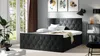 Boxspringbett Schlafzimmerbett PETROS 140x200cm Stoff Alova Produktbild-Vorschau 1