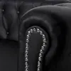 vidaXL Sofa Chesterfield 2-osobowa i 3-osobowa z imitacji Podgląd zdjęcia produktu 6