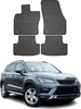 2016-2025 Tapis de sol Seat Ateca caoutchouc noir 4 pièces Voir les images du produit 14