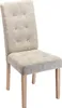 Stuhl 6er-Set - Stoff & Holz - Beige - VILLOSA Produktbild-Vorschau 5