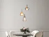 LED Pendelleuchte 3-flammig rund für hohe Decken mit Glas Produktbild-Vorschau 6