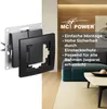 Serien-Schalter McPower ''Flair'', 2-fach, 250V/10A, UP, Produktbild-Vorschau 4
