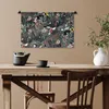 MuchoWow® Wandteppich Wandbehang Blumen - Vögel - Blätter Produktbild-Vorschau 6