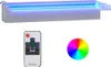 vidaXL Vodopádový prvek s RGB LED diodami z nerezové oceli Náhled obrázku produktu 2
