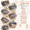 STILVORA Klappsofa 2-Sitzer mit hochdichtem Schaum und Produktbild-Vorschau 5