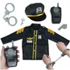 Karnevalový kostým policajt sada putá 3-8 rokov Náhľad obrázku produktu 2
