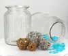 Teelichthalter Glas 11x14,5cm geriffelt klar Produktbild-Vorschau