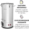 Maischfest Cuve de trempage 5 éléments 1500/3000W 25l LCD Voir les images du produit 3