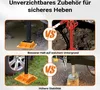 Podperná doska držiaka zdviháka Wiltec Farm Jack, podperná Náhľad obrázku produktu 9