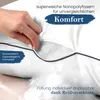 Gentle North Hochwertige Kopfkissen 80x80 cm groß in Produktbild-Vorschau 4