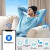 Bluetooth Beanie mit Licht, Musikalische Strickmütze, LED Produktbild-Vorschau 4