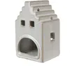 Clayre & Eef Teelichthalter Haus 14 cm Beige Porzellan Produktbild-Vorschau 4