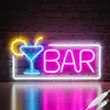 Segno al neon, segno al neon del bar, segno principale del Anteprima dell’immagine prodotto 1