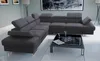 Sofa Couch Polsterung L-Form Wohnzimmer Design Ecke Produktbild-Vorschau 5
