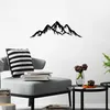 Wallity, Mountain - 5, Dekoratives Wandaccessoire aus Produktbild-Vorschau 3