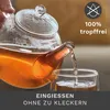 Creano Teekanne aus Glas 1,2l - Glasteekanne mit Glas-Sieb Produktbild-Vorschau 3