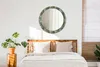Ø80cm Modern Spiegel - Wandspiegel Wandmontage- Produktbild-Vorschau 4