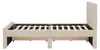 Homestyle4u Polsterbett 90x200 Beige Einzelbett Bettgestell Produktbild-Vorschau 20