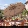 Parasol COSTWAY 270 cm, parasol de jardin à 8 baleines, Voir les images du produit 2