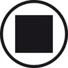 A black square inside a black circle. Produktbild-Vorschau