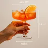 DAL CERO® Bicchiere da Cocktail – Design rigato, 200 ml – Anteprima dell’immagine prodotto 2
