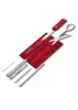 Victorinox SWISSCARD rot transparent Produktbild-Vorschau 6