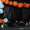Oblique Unique Lametta Vorhang Dekoration Party Feier Produktbild-Vorschau 2