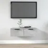 vidaXL Nástěnná skříňka Concrete Grey 68x30x20 cm Dřevěný Náhled obrázku produktu 2