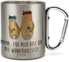 Mr. & Mrs. Panda Thermobecher Bären mit Blumenkranz - Produktbild-Vorschau 1