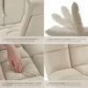 Fauteuil relax Snooze, 2 en 1, velours, réglable en 14 Voir les images du produit 4