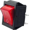 Wippenschalter 2-polig 16A 250V rot LED 4Pin 28x21mm Produktbild-Vorschau 2