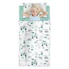 Kinderschlafsack 140x75 cm mit Kissen Deckenschlafsack für Produktbild-Vorschau 2